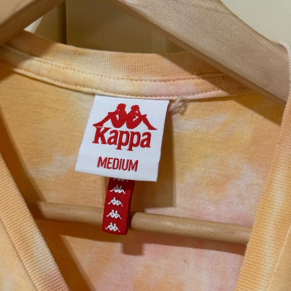 Kappa Orange and Pink Tie-Dye Tee - Picture 4 of 4